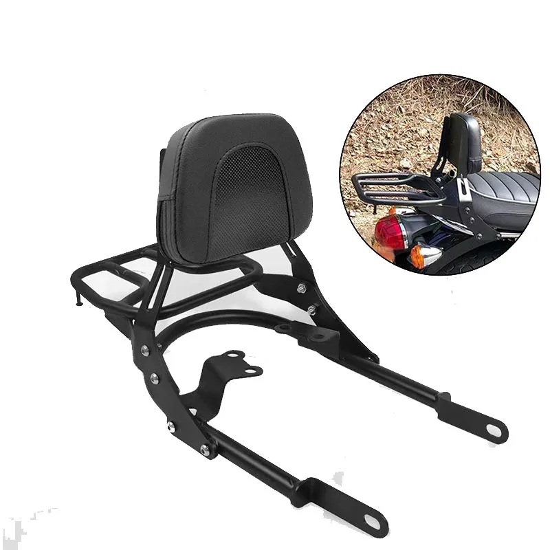 Motorcycle Rack FOR Triumph Bonneville T100 T120 Street Twin 2016-2023 Motorcycle Backrest Lumbar Support Rack Luggage