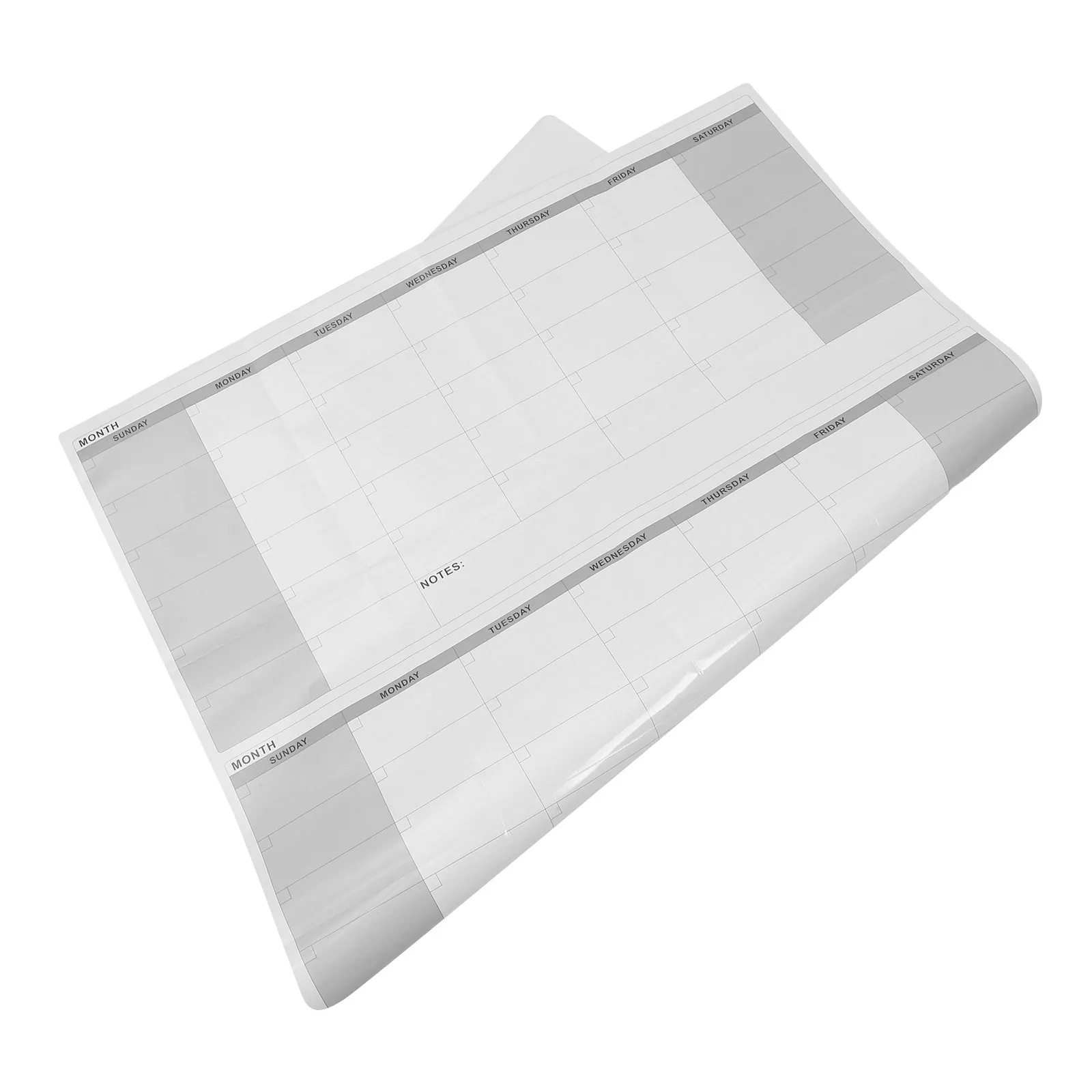 Dry Erase Wall Calendar Undated Three Month Large Dry Erase Planner 62.88x45.98in Reusable Erasable Monthly Calendar for Home