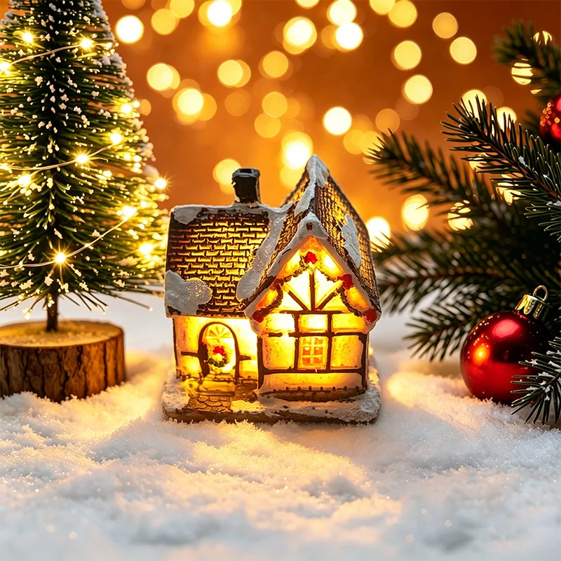 Decor Lighting The Parade - Battery Powered Christmas House Night Light