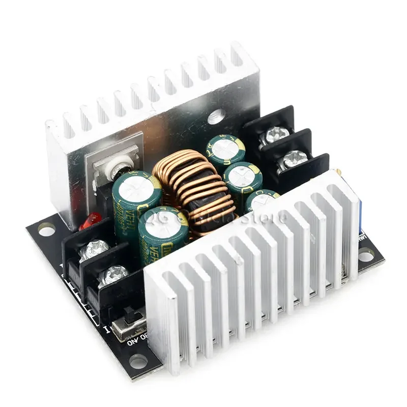 300W 20A DC-DC Buck Converter Step Down Module Constant Current LED Driver Power Step Down Voltage Module Electrolytic Capacitor