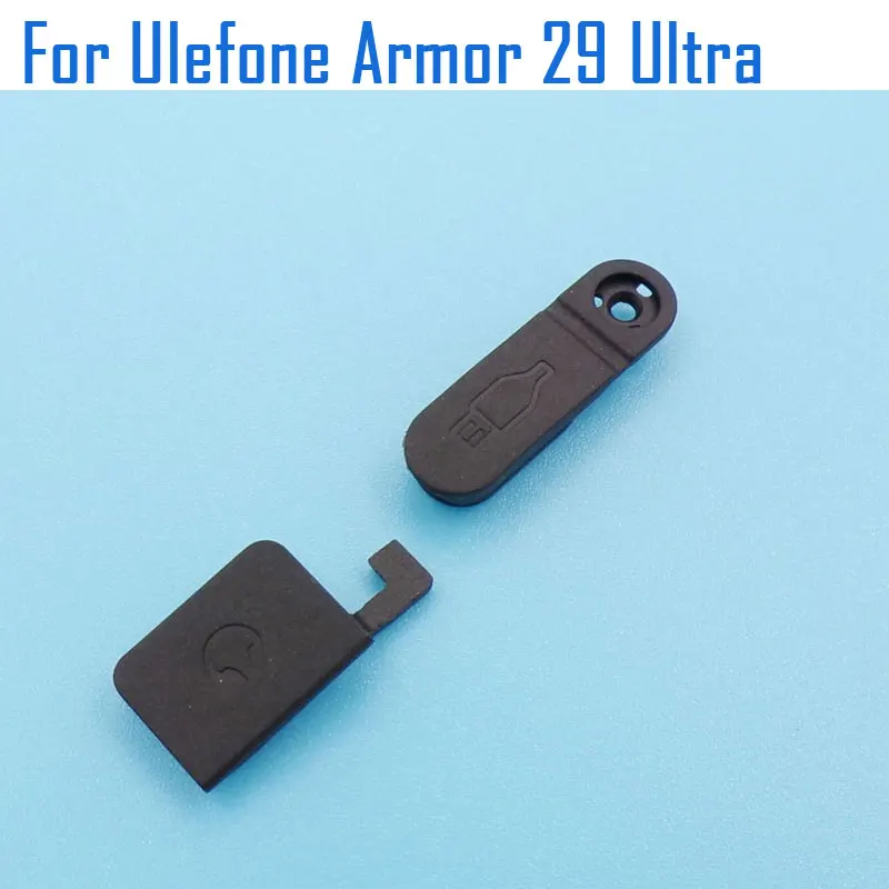 New Original Ulefone Armor 29 Ultra Dust Plug Earphone Dust Plug TYPE-C Rubber Plug For Ulefone Armor 29 Ultra Smart Phone