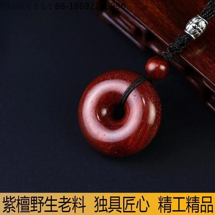 ciondolo-in-legno-di-sandalo-rosso-indiano-fibbia-di-sicurezza-in-legno-di-sandalo-rosso