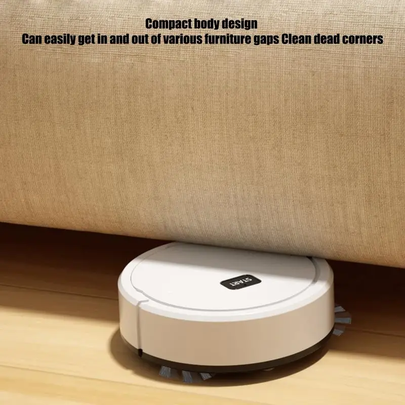 Robot Vacuum 1000pa Multifunctional Sweep And Mop Vacuum Robot Automatic Obstacle Avoidance Mop Cleaning Portable Housekeeping