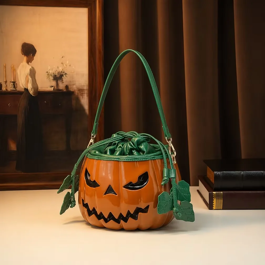 Gotische Kürbis-Tasche mit Glä – Women Bags Green Bewertung und Preis