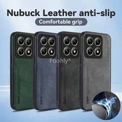 Shockproof Case for Xiaomi 14T Pro 5G Mi 14 13T Pro Protective Cover Built-in Magnetic Suction Car Holder Coque Funda Capa