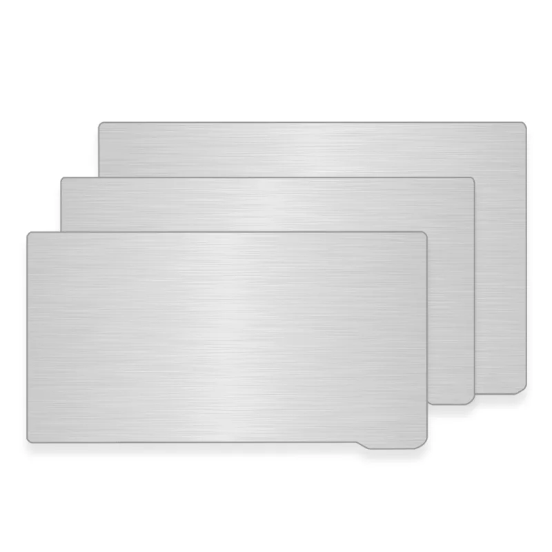 Base magnética de hoja de placa de construcción Flexible de acero con resorte para impresión de resina UV, impresora 3D LCD Anycubic Photon/Elegoo