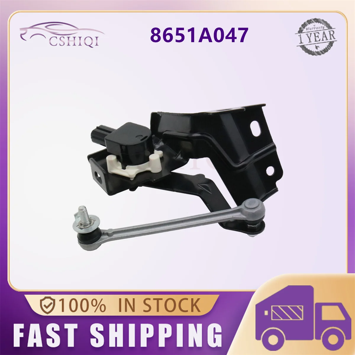 8651A047 1679313 Sensor de altura de nivelación de suspensión trasera para Mitsubishi Outlander Lancer EX CW4W CW5W CW6W CW8W CX3A 2006-2016