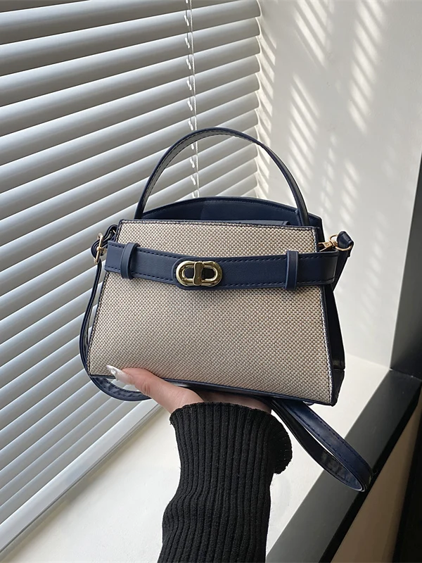 Korean Style Fashionable Handbag Spring 2026 New Simple Trendy Crossbody Bag Individual Fashion Single Shoulder Bag
