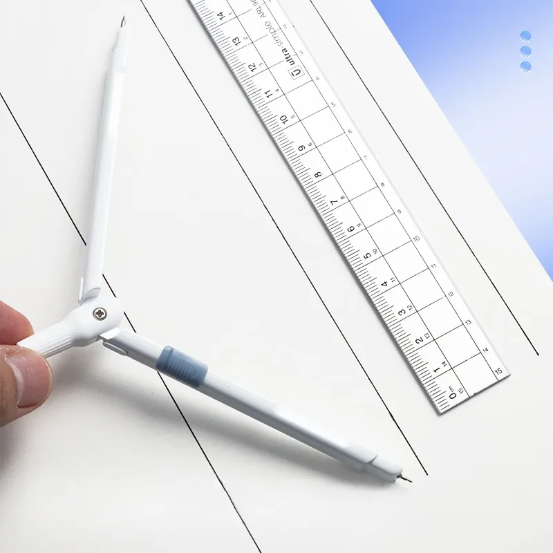 M&G Student Exam Drawing Set All-in-One Compass Ruler Combination Drafting Measuring Tools 1 Piece