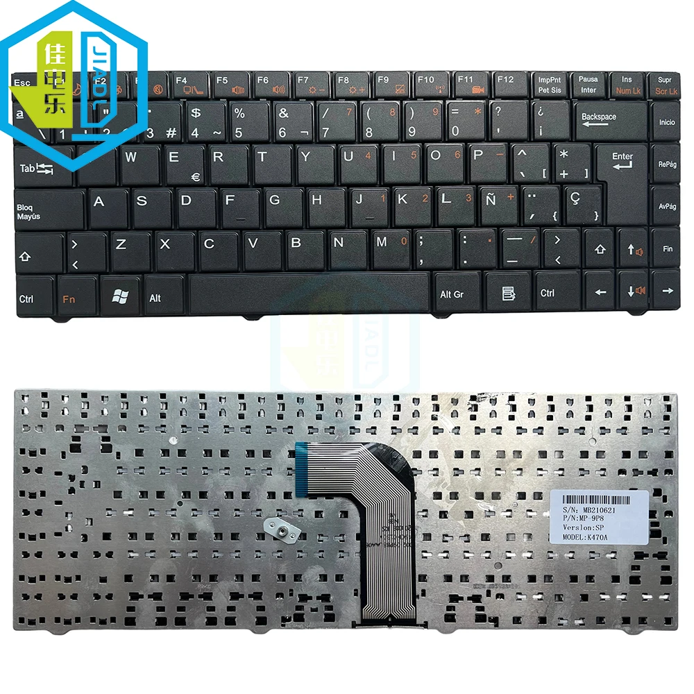 

Клавиатура для ноутбука BR SP Brazil для K470A MP-9P8 MB230426 MB220909 Haier 7G-2 Teclado Posit, замена клавиатуры