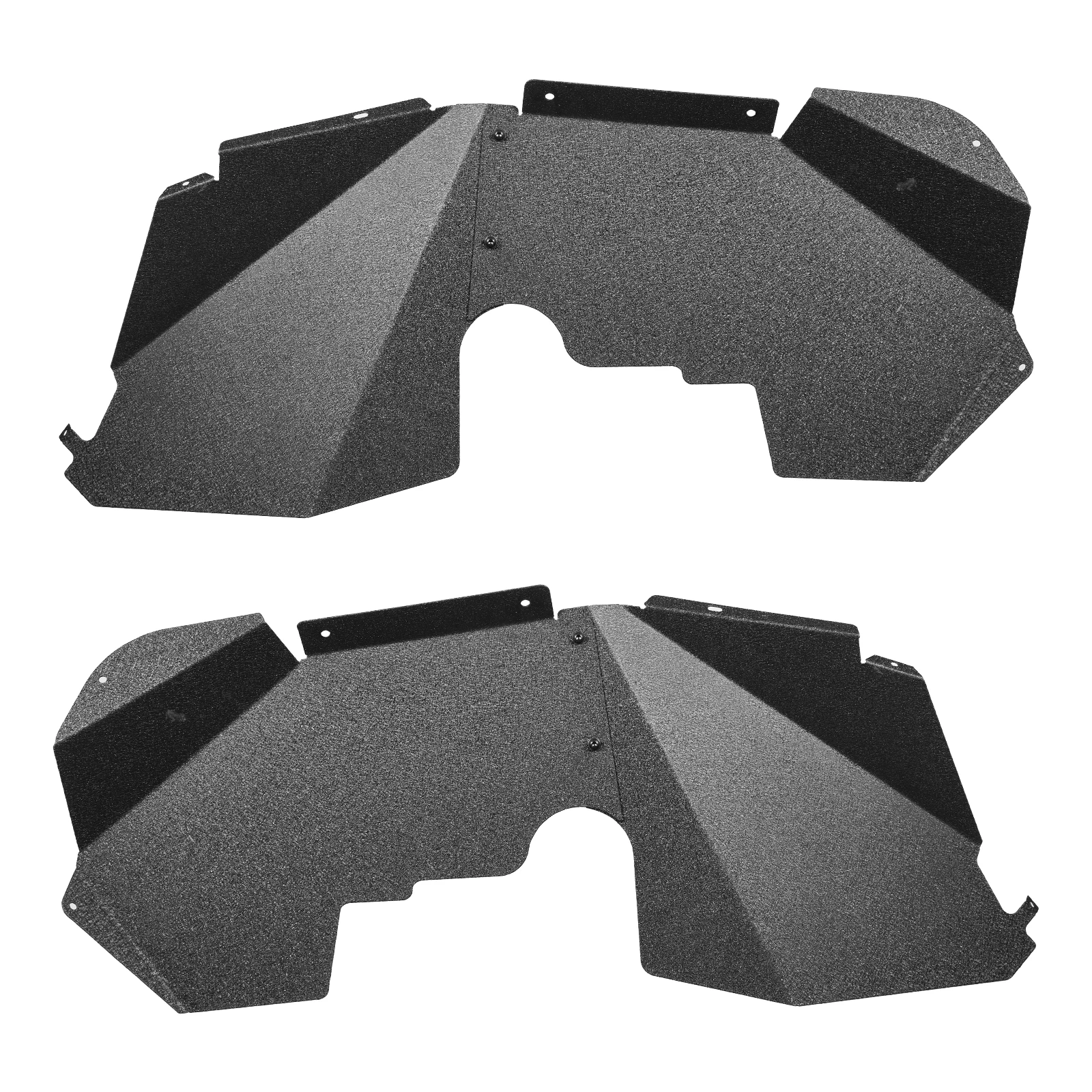 VEVOR Inner Fender Liner Compatible with 2007-2018 Jeeps JK/JKU 2/4Door Wheel Well Cover Fender Flare Liner Scratch-Resistant