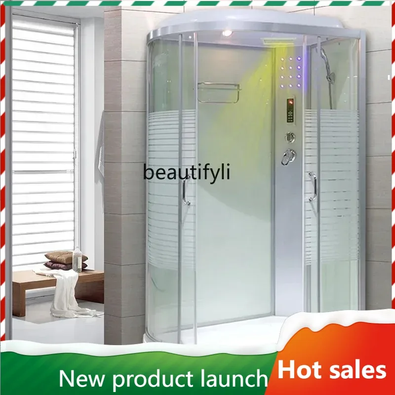 

f185 Shower room Sauna room Integral bathroom Fully enclosed bath room Tempered glass Dry and wet separation