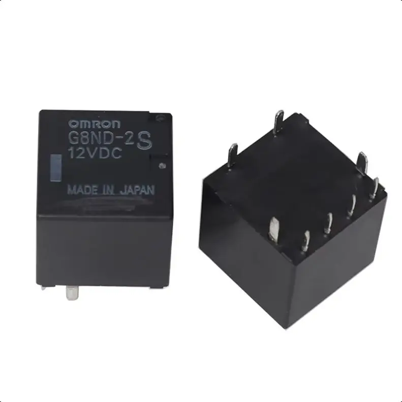 【5-1PCS】G8ND-2UK-12VDC for Hand Brake Fragile Common Fault Relay Window Lift Relay G8ND
