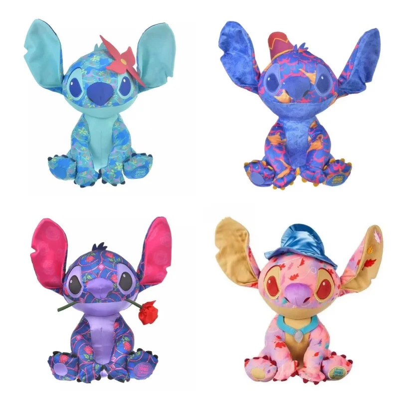 

New Cartoon Stitch Cute Little Monster-Shaped Plush Doll Pillow Cushion and Ornament Perfect as a Birthday Gift for Children