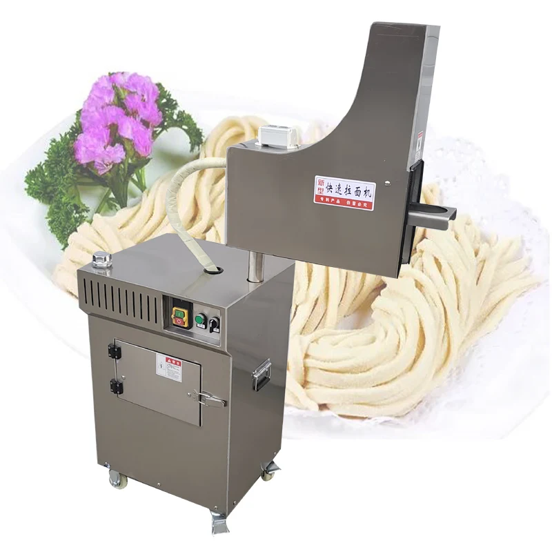 Vertical Commercial Noodle Extruder Hydraulic Stainless Steel Ramen Noodles Making Machine