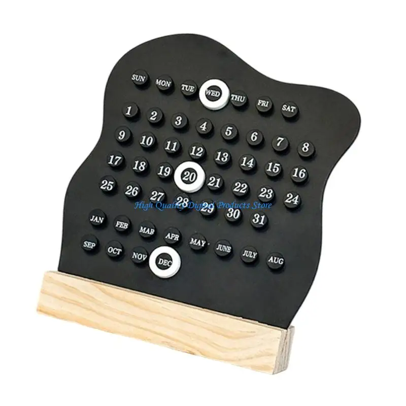 U2JE سطح المكتب التقويم مخطط التقويم منضدية التقويم هدية التقويم الأبدية #4