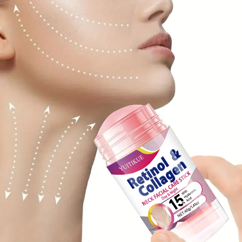 Retinol &amp; Colágeno para o Pescoço – 40g | Firmeza Instantânea, Hidratação Profunda e Rejuvenescimento Visí