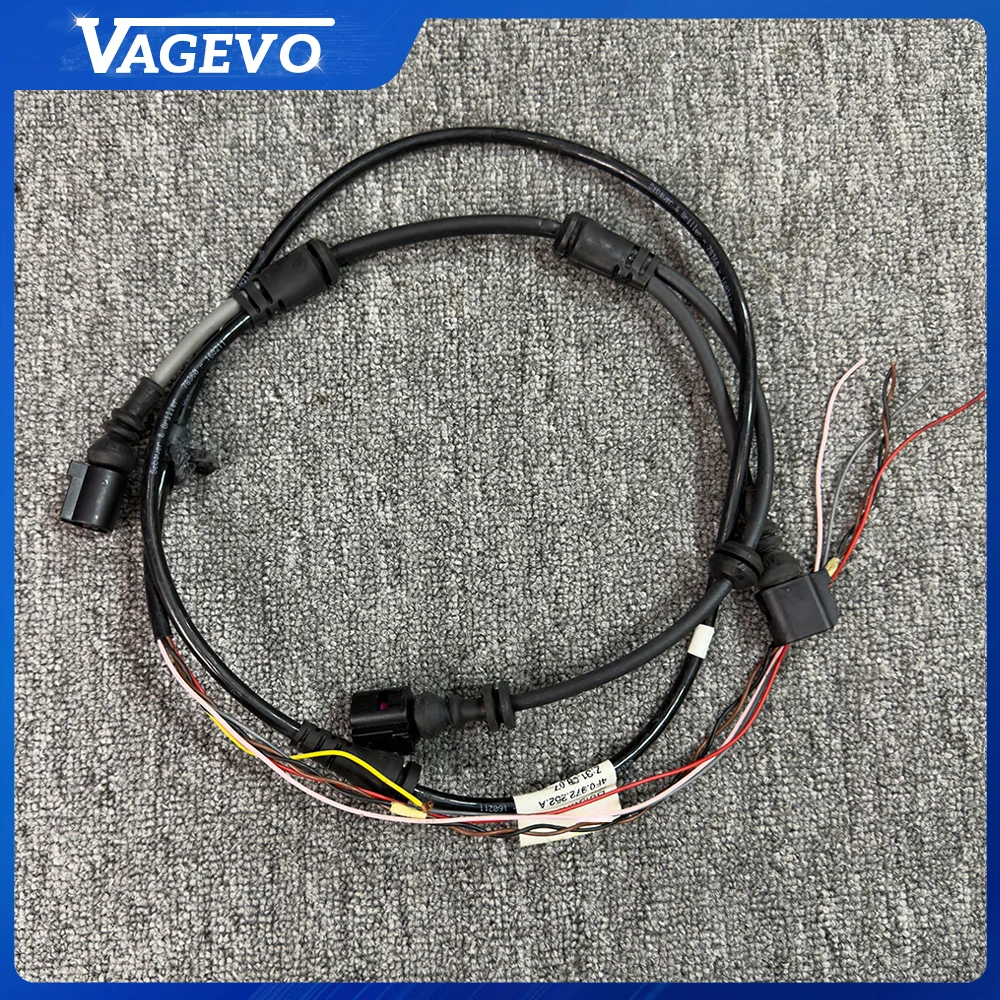 4F0972252A ABS Wheel Speed Sensor Wiring Harness For Audi A6 C6 S6 A6L Allroad Quattro With Air Suspension  4F0 972 252 A