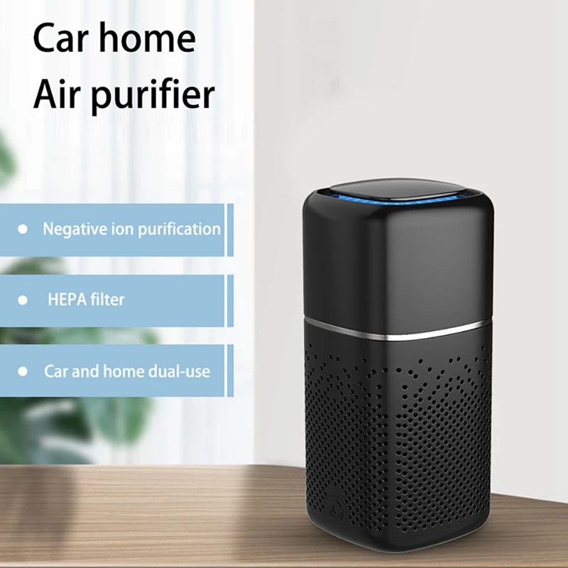 

Car Air Purifier Cleaner Negative Ion USB Mini Home Vehicle Air Cleaner Air Purifier Car Accessories For Car