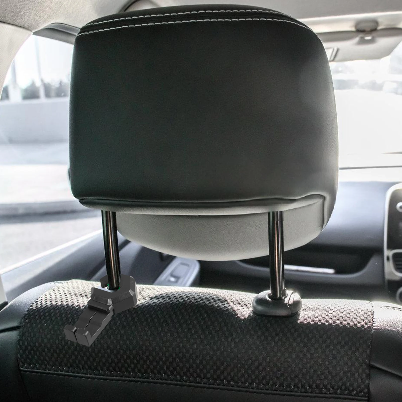 

Car Headrest Hooks Premium Install Compact Dual Design ganizes Groceries H bags Shopping Bags Backseat Hangers Car Hook