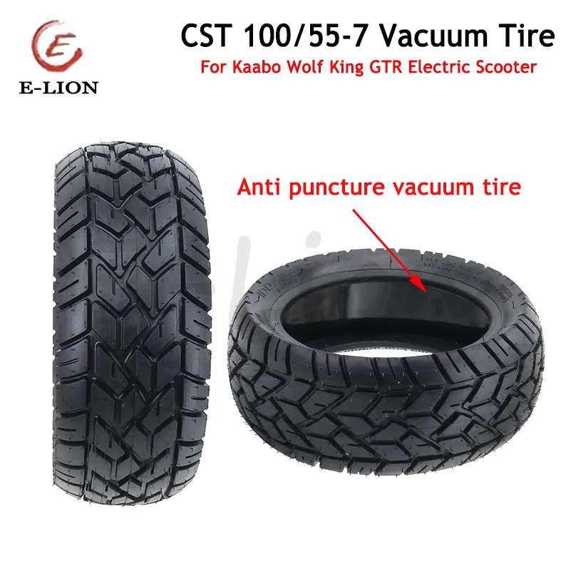 

12inch 100/55-7 Run-flat Tire Improved Puncture-proof Tube Punture Proof Tyre For Kaabo Wolf King GTR Electric Scooter