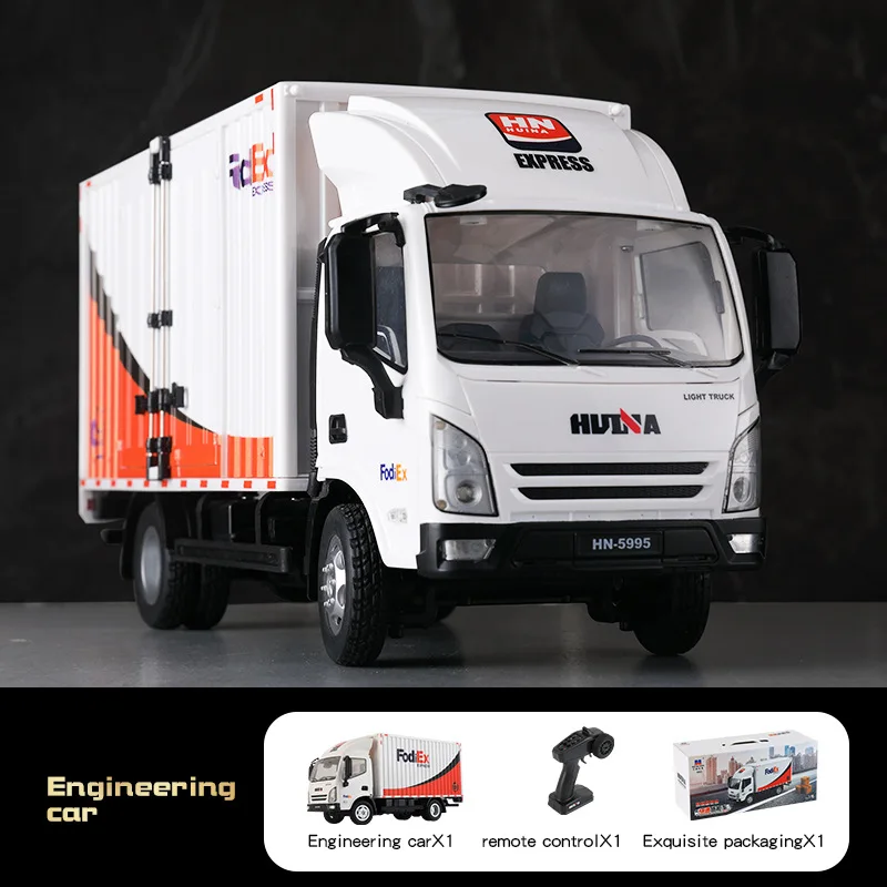 Huina 1524 جديد 1/18 RC فان نماذج من الشاحنات 13 قناة التحكم عن بعد شاحنة بضائع Rc سيارات لعب سيارة هدايا للأطفال #5