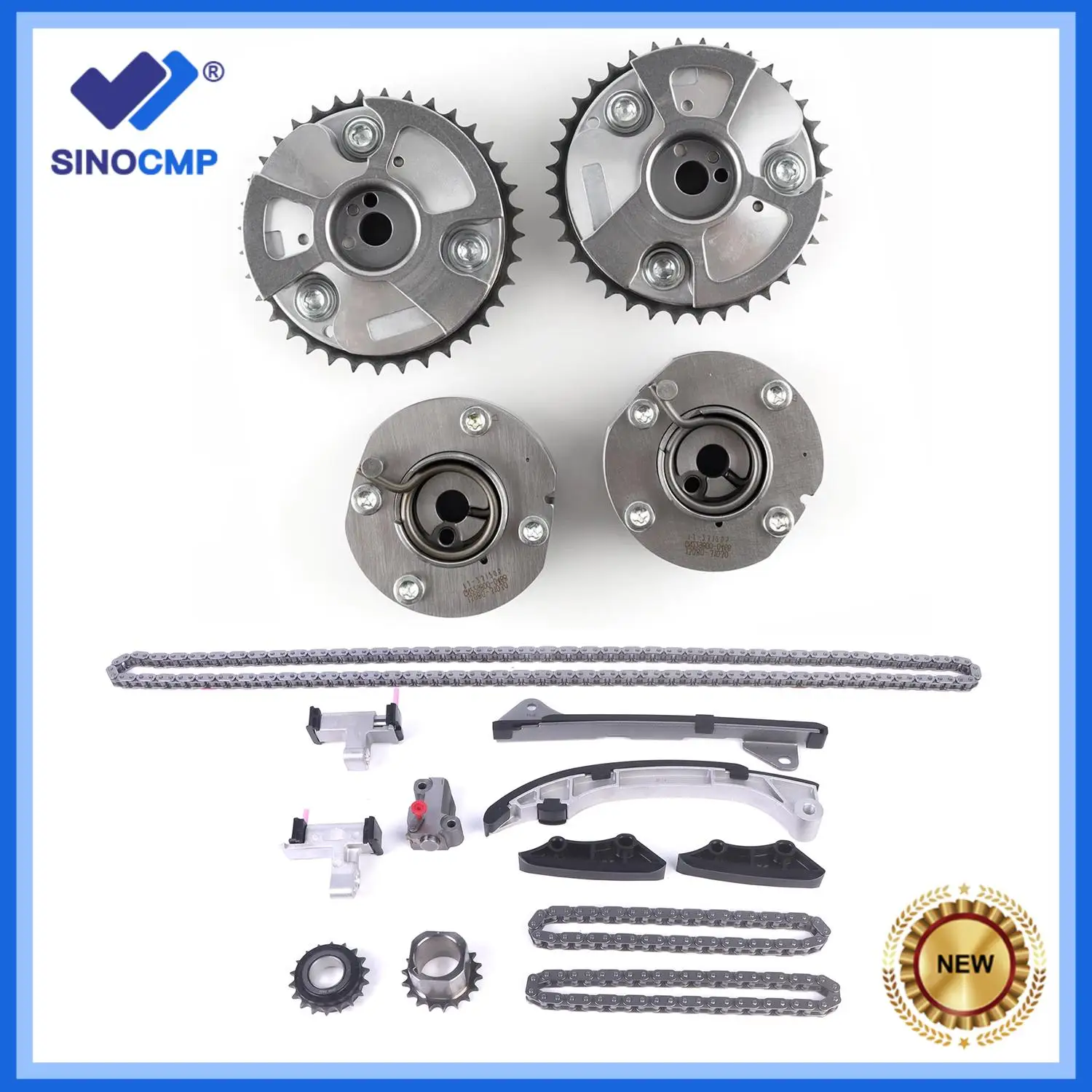 

Timing Chain Kit w/ Intake & Exhaust Camshaft Gear For Sienna RAV4 Venza Highlander V6 3.5L 13050-31131 13050-31170 13562-0P010