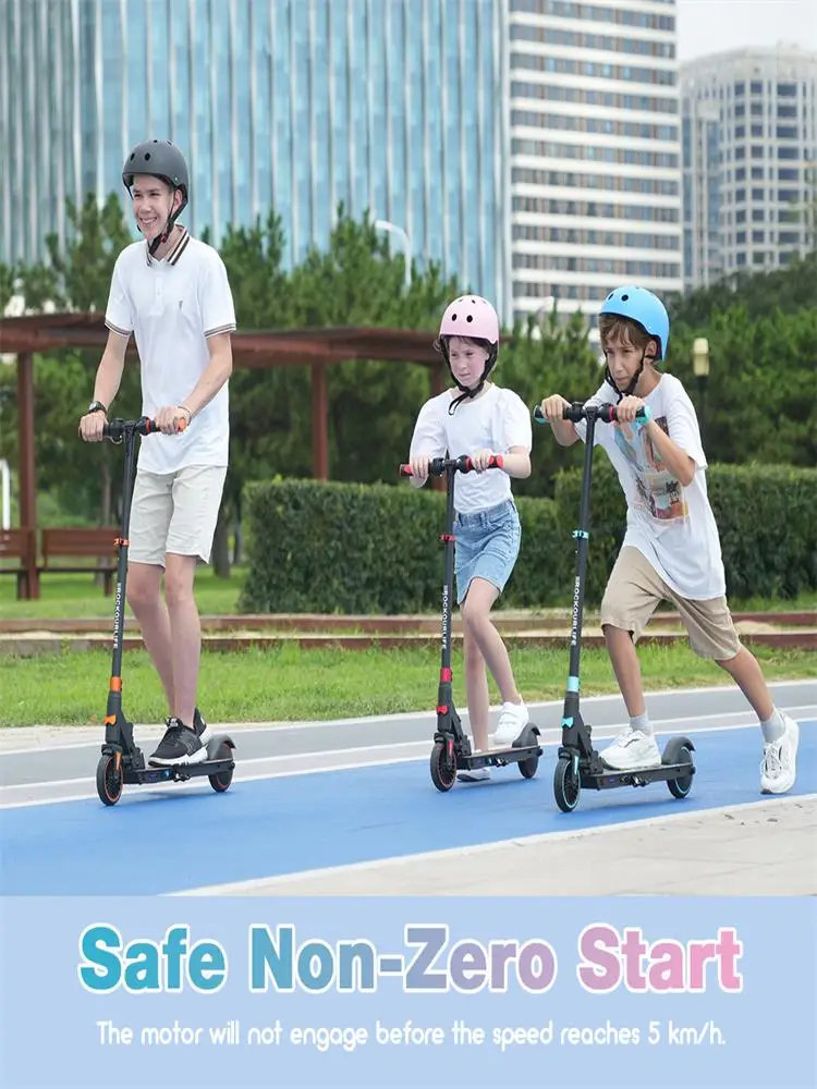 RCB KIDS 8-16, 20 km/h faltbarer Elektroroller für Kinder, bis zu 16 km Reichweite, ideales Geschenk für Jungen und Mädchen.