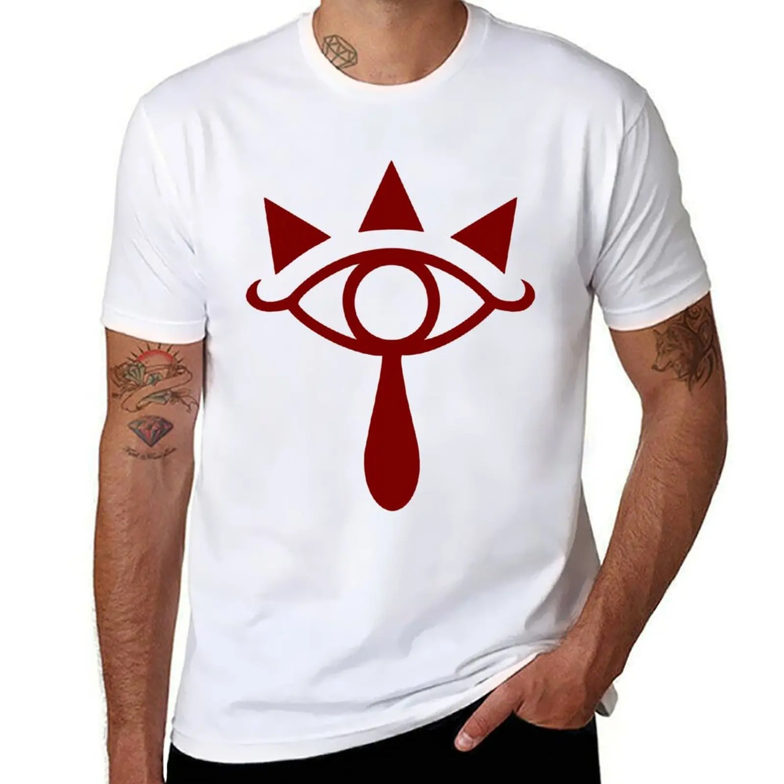 

Sheikah T-Shirt t shirt men 100% cotton luxury brand man t shirt cotton T-Shirt