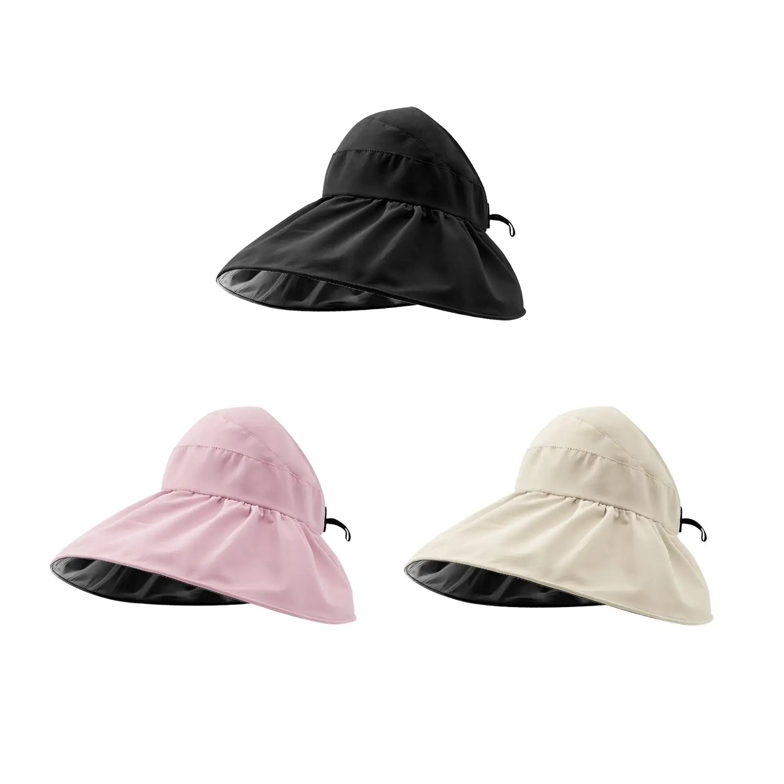 Cappello da sole a tesa larga da donna cappello estivo Casual protettivo solare alla moda