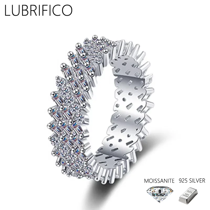 

Кольца неправильной формы с муассанитом 2,885 карата, стерлинговое серебро 925 пробы, кольцо с бриллиантом Lad для женщин, ювелирные изделия, свадебная вечеринка