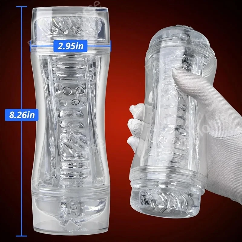 Men's Penis Trainer Pocket Pussy Realistic Adult Adult Endurance Exercise Sex Products Pocket Pussy Adult Sexy Sex Toy For Men - Image 3