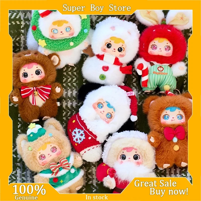 

В наличии Samuel Sanxiaomao Рождественская тематическая глухая коробка - модный подарок-сюрприз Санта-Клаус Снеговик Сумка Подвеска Декор Игрушка и хобби