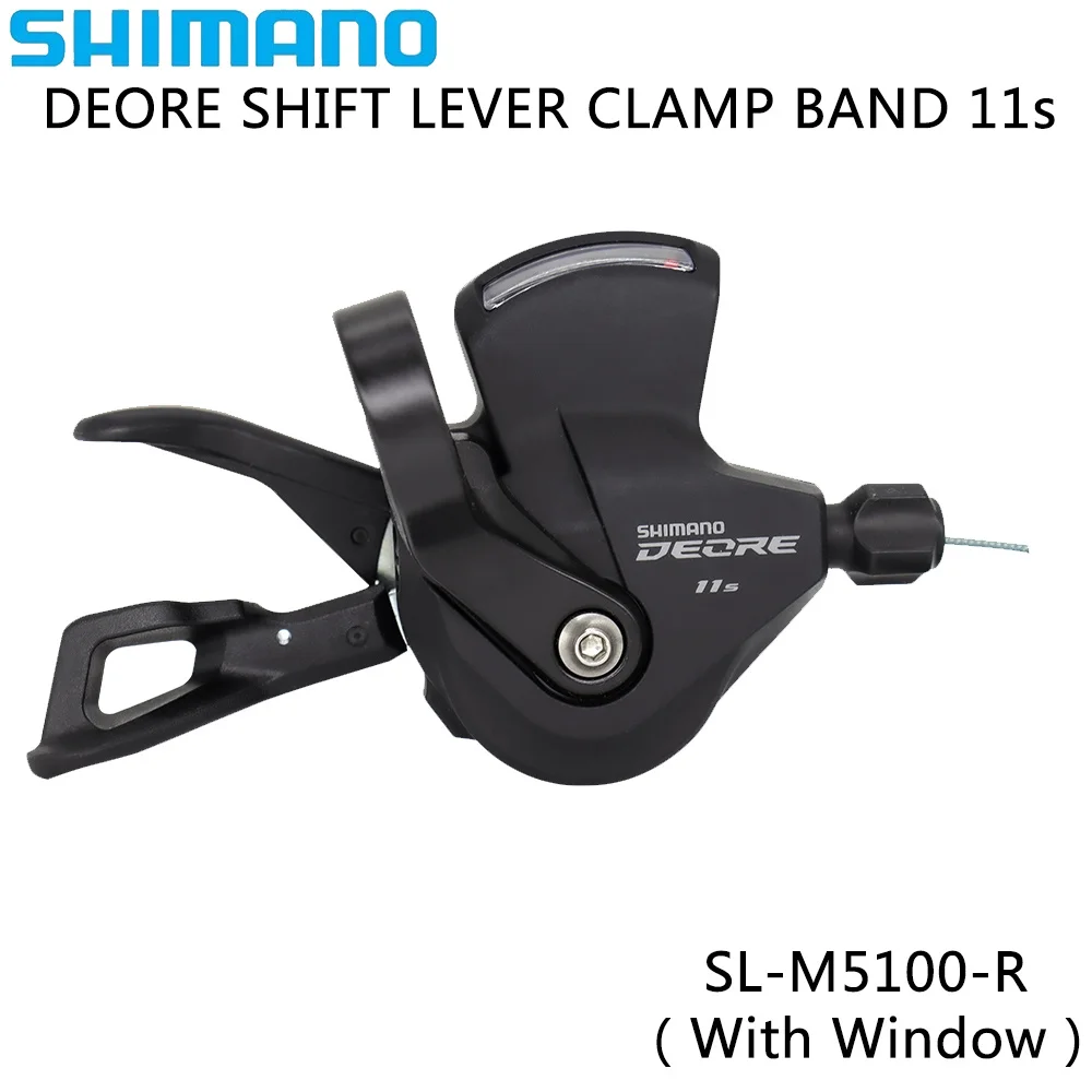 

Shimano Deore M5100 11-Speed Rear Derailleur Mountain Bike MTB Right Shift No Window SGS Bicycle Accessories