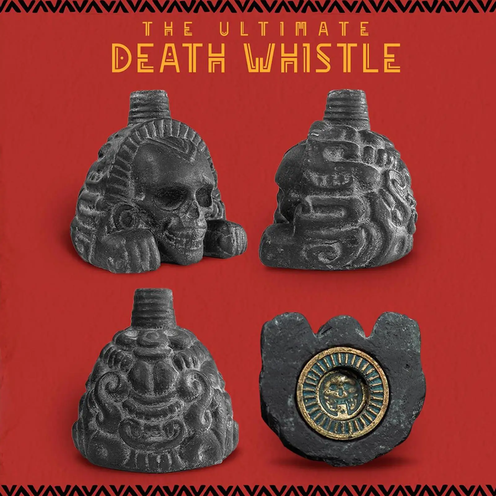 Unique Authentic Aztec Whistle Loud Spookys Aztec Scary Death Whistle Realistic Human Screaming Aztec Ghost War Whistle