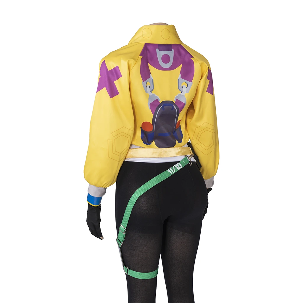 Game Valorant Killjoy Cosplay Costume para Mulheres, Jaqueta, Casaco, Uniforme, Chapéu, Acessórios, Dia das Bruxas, Carnaval, Fato de festa para Meninas