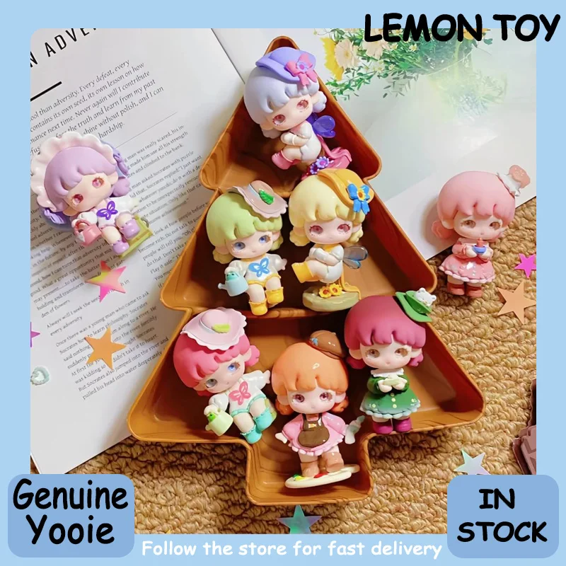 Genuine Yooie Monet's Garden Series Mini Blind Box Trendy Figure Desk Decoration Items Exquisite And Interesting Toys Gifts