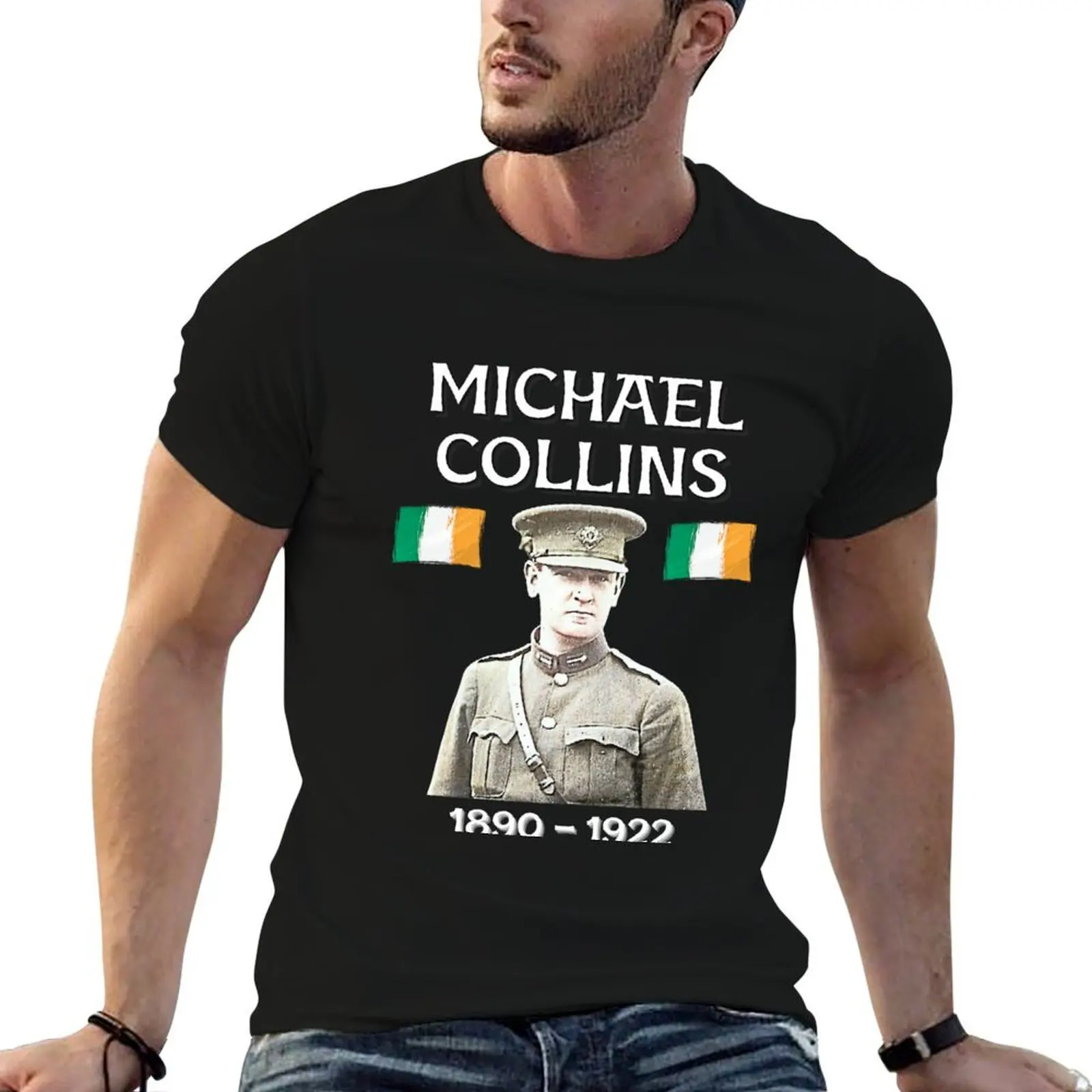 Michael Collins T-Shirt new gifts and t-shirts anime figures plain white t shirts men