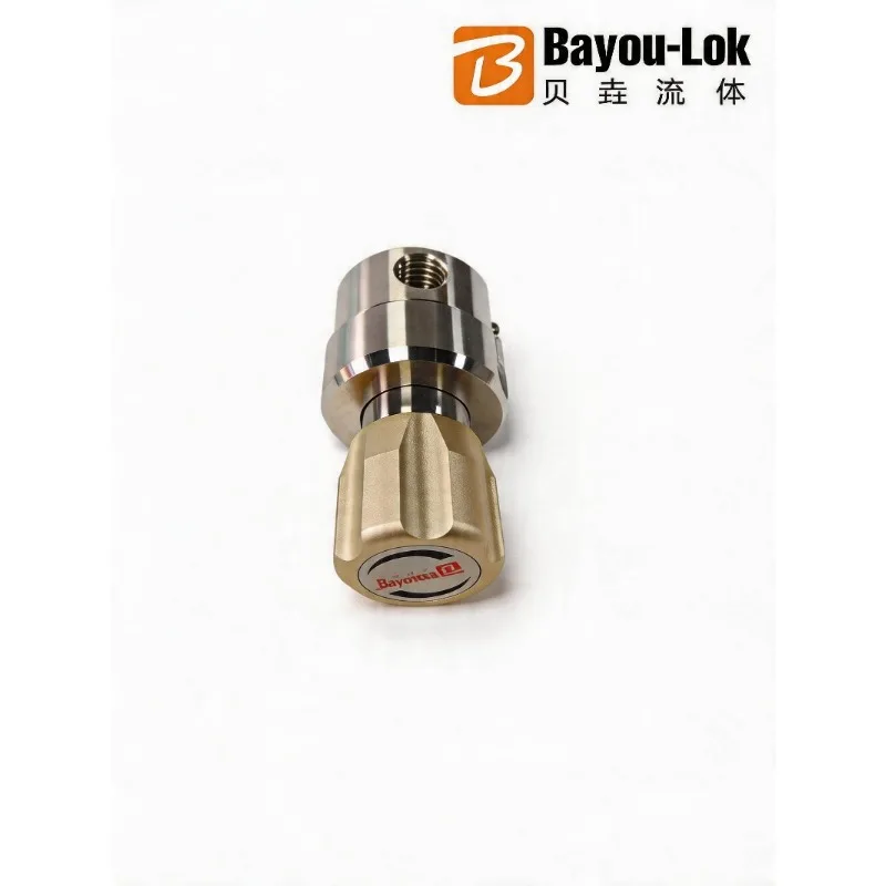High Pressure Diaphragm Valve ,316L Stainless Steel 1/4 Inch FNPT Female Thread, Industrial Chemical Gas Control Valve