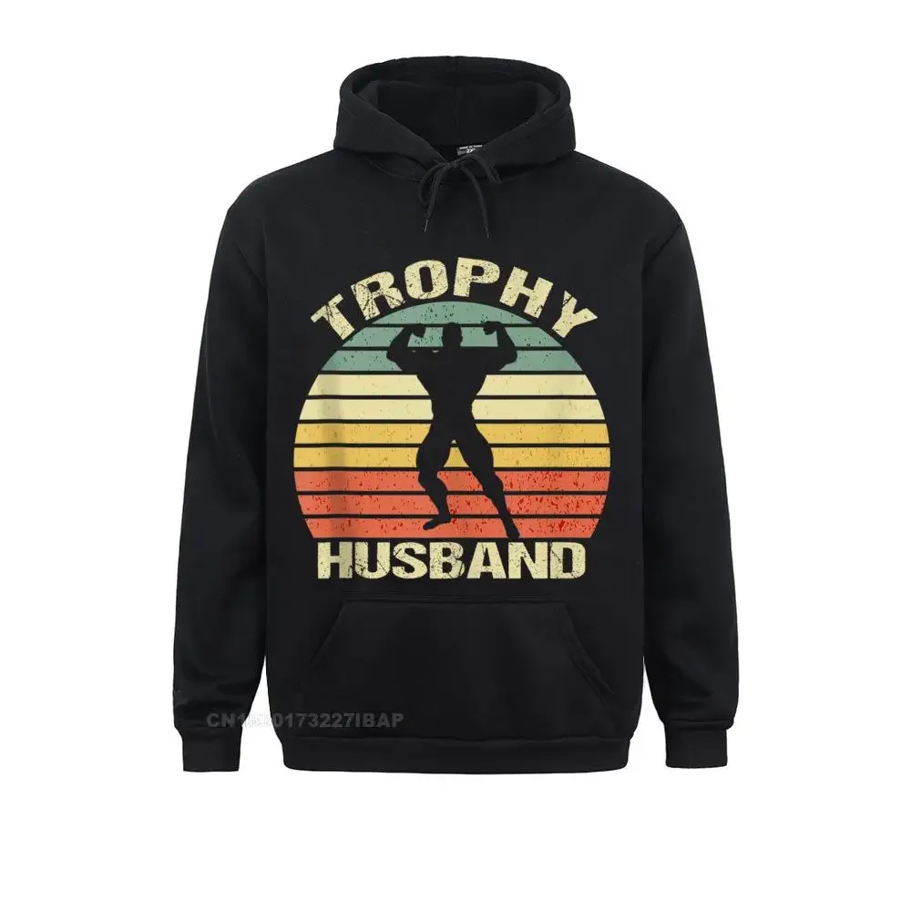 

Trophy Husband Shirt Funny Hoodie for Cool Father Dad or Pa England StyleFitness Hoodies Fall Funny Sportswears Men Sweatshirts