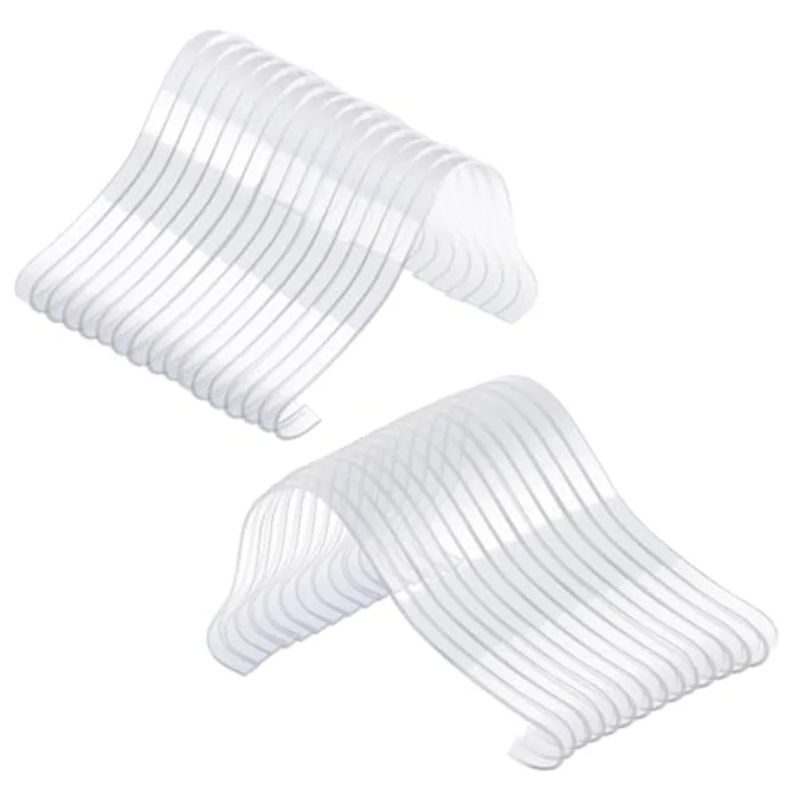 

30 Pcs Acrylic Display Clear Sandal Shoes Display Insert Shoe Display Stand Brackets for Women Shoe Shelves Home Retail Shop