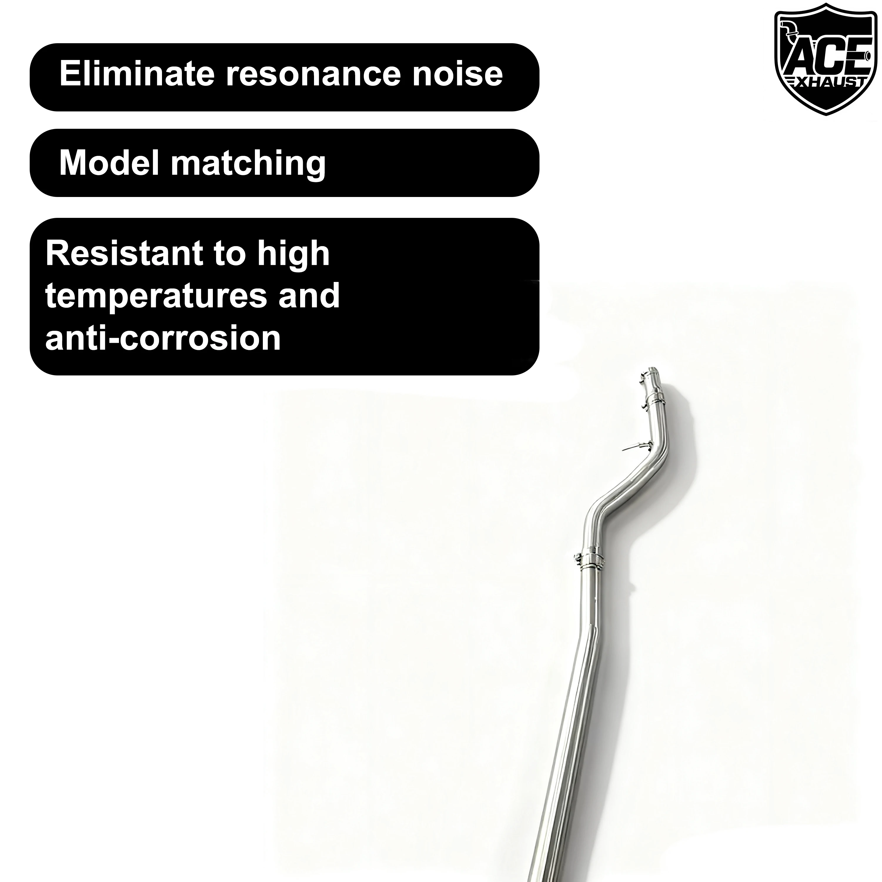ACE Ventilierter Catback-Auspuff für BMW 4er Serie F32 F33 F36 G22 418i 420i 425i 428i 430i 2.0T SUS304 Qualitäts-Auspuffanlage Schalldämpfer – Detail 7