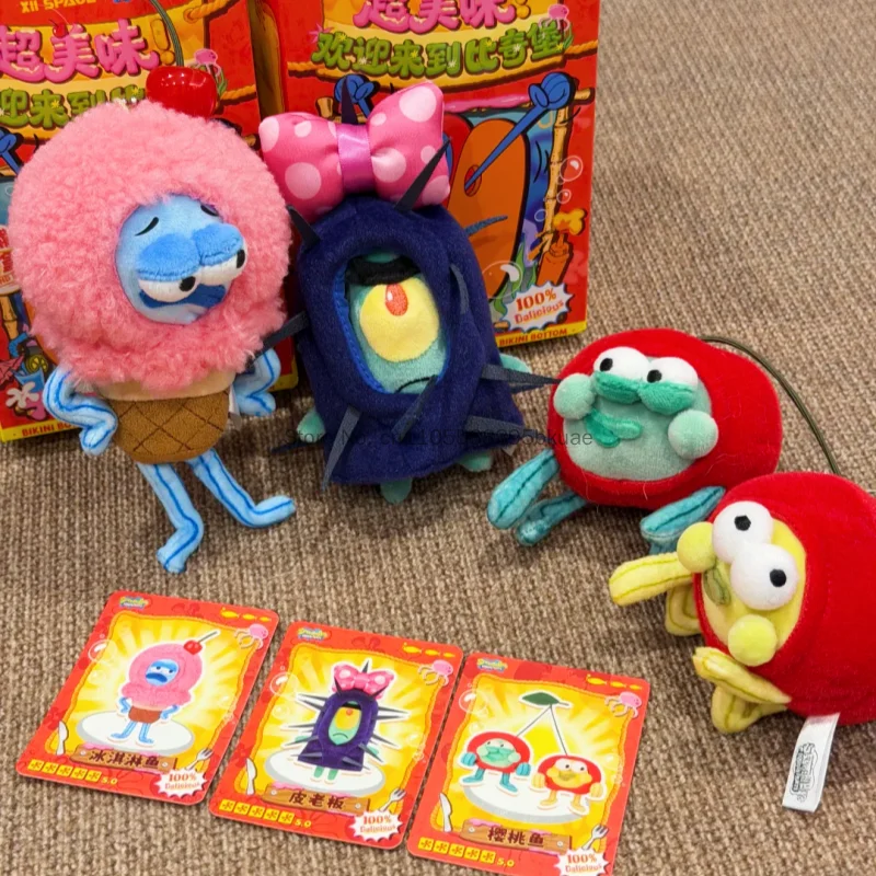 Em Estoque X11 Super Delicioso Bem-vindo à Série Bikini Bottom Caixa Surpresa Figura Caixa Misteriosa Presentes de Aniversário Exquisitos e Modernos Kawaii