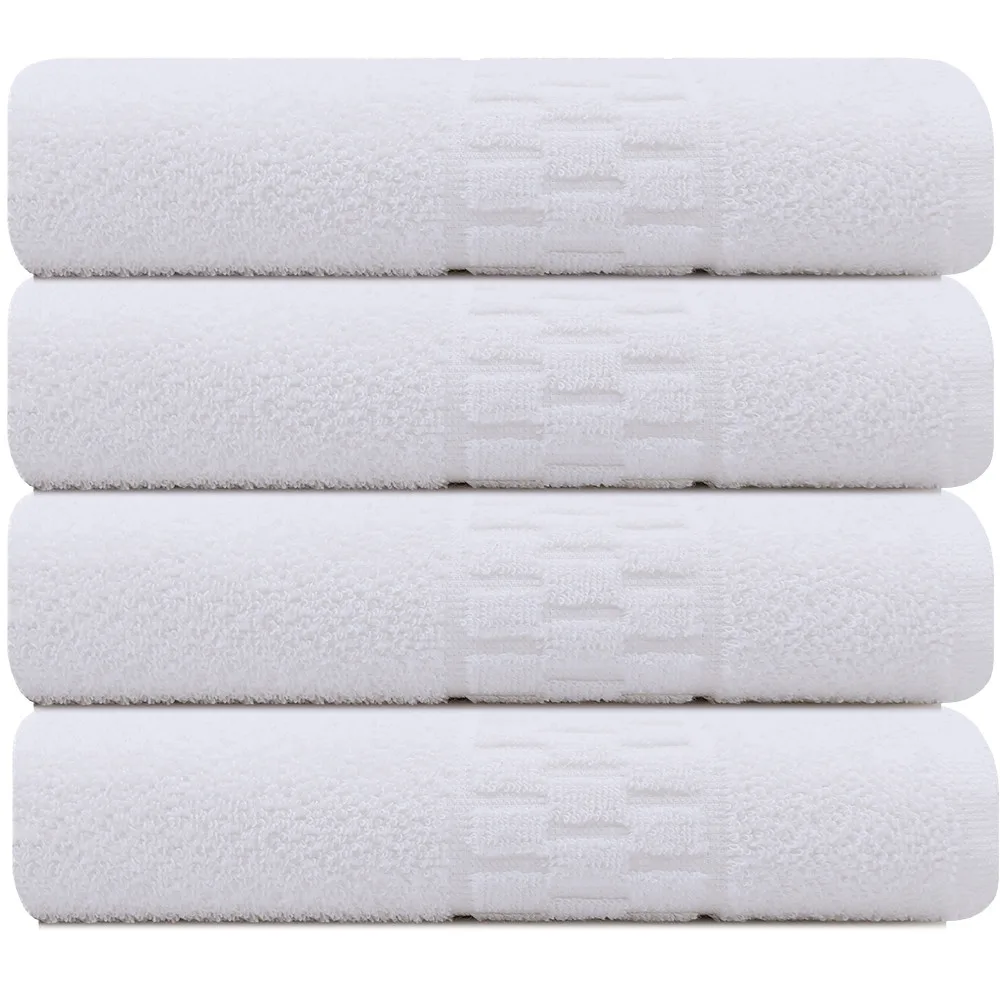 Kit 4 Face Towels for Beauty Salon SPA Hotel Academia 48x80cm Embuy