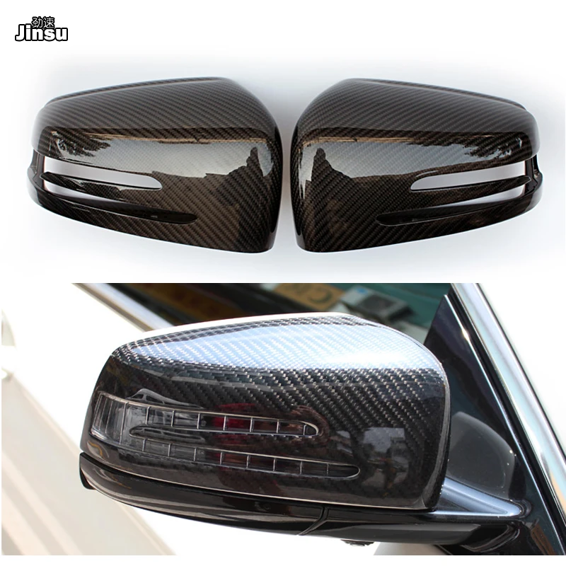 

For Benz A C E S CLA CLS GLA GLK Class Replacement Carbon Fiber Side Door Mirror Cover Cap W176 W117 W204 W212 W221 X156 X204