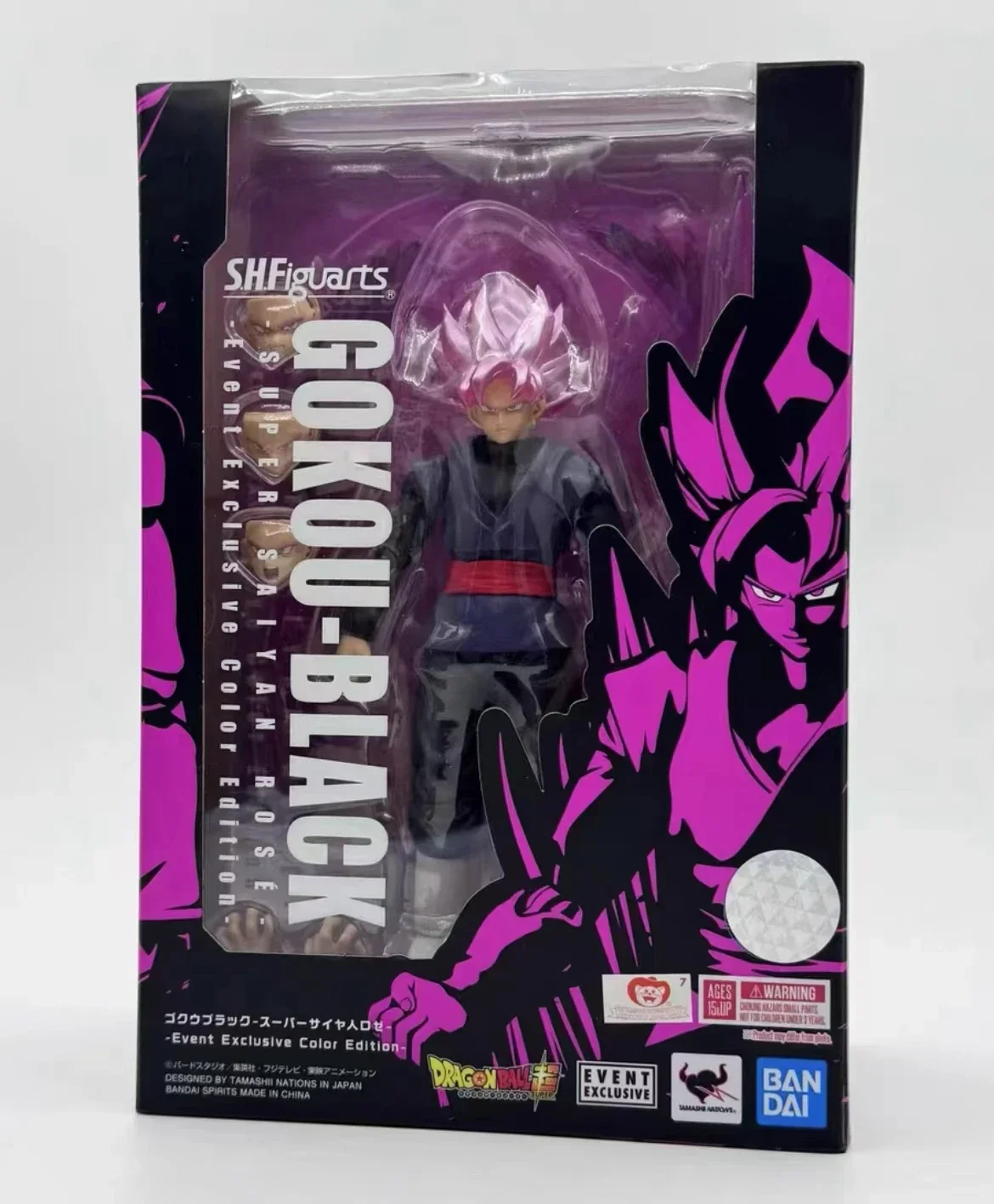 100% Original Bandai Sh Figuarts Shf Dragon Ball Goku Gokou Black Action Figures Anime Model Toys Figura In Stock