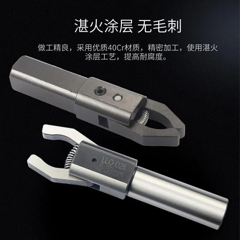 

CNC Lathe Round Shank Auto Bar Puller Feeder Pulling Device Straight Shank Material Gripper Square Shank Clamp