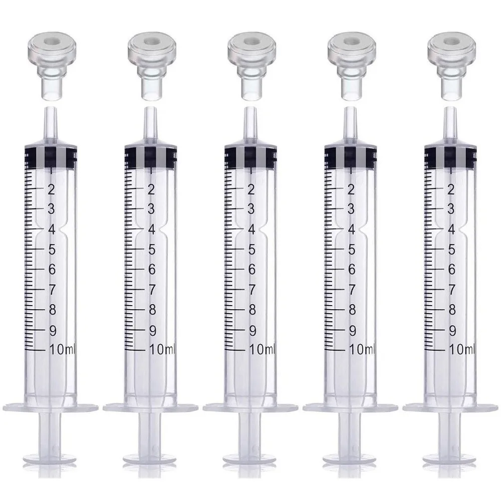 1/3Pcs 10ML Perfume Dispenser Tool PP Clear Transparent Cosmetic Filling Syringe Graduated Scale Precise Quantitative
