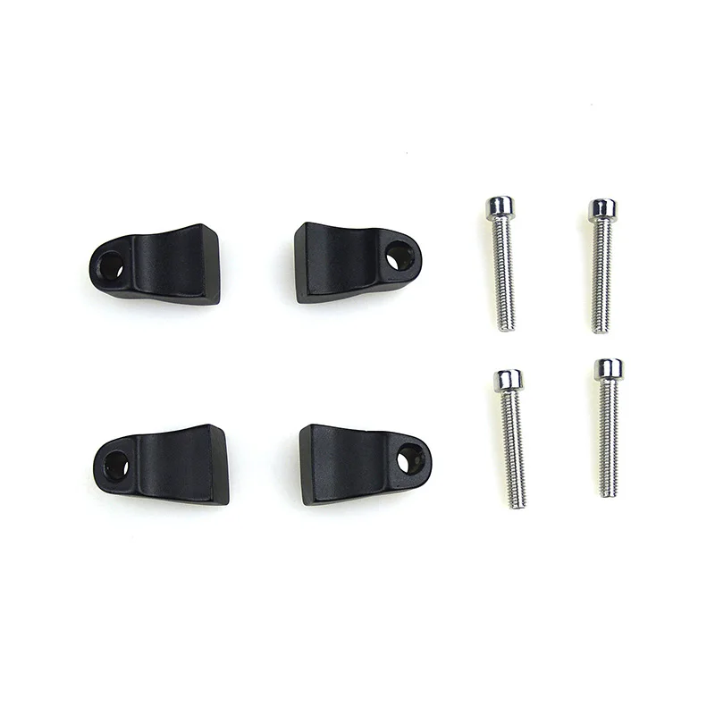 New Road Bicycle Special-shaped Rise Spacers Alloy Plate Rising Spacer Special-shaped Clamp Aluminum For aero bar parts 10/20mm