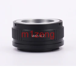 m42-Nik Z Adapter ring for m42 42mm lens to nikon Z mount z5 Z6 Z7 Z9 Z50 z6II z7II Z50II Z fc full frame Camera